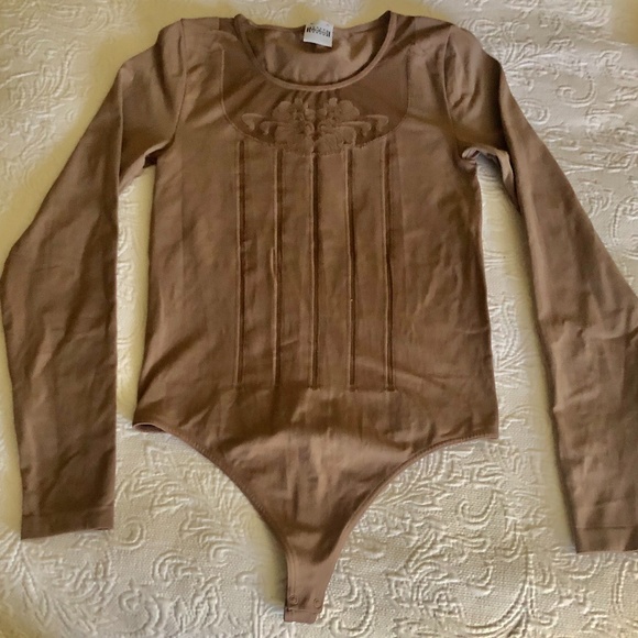 Wolford string bodysuit...excellent s dark tan - Picture 2 of 3